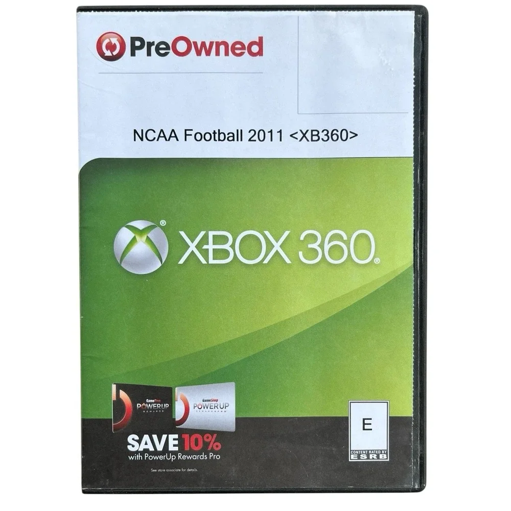 NCAA Football 11 Microsoft Xbox 360 X360 Game Sports Disc Only Tim Tebow Cover